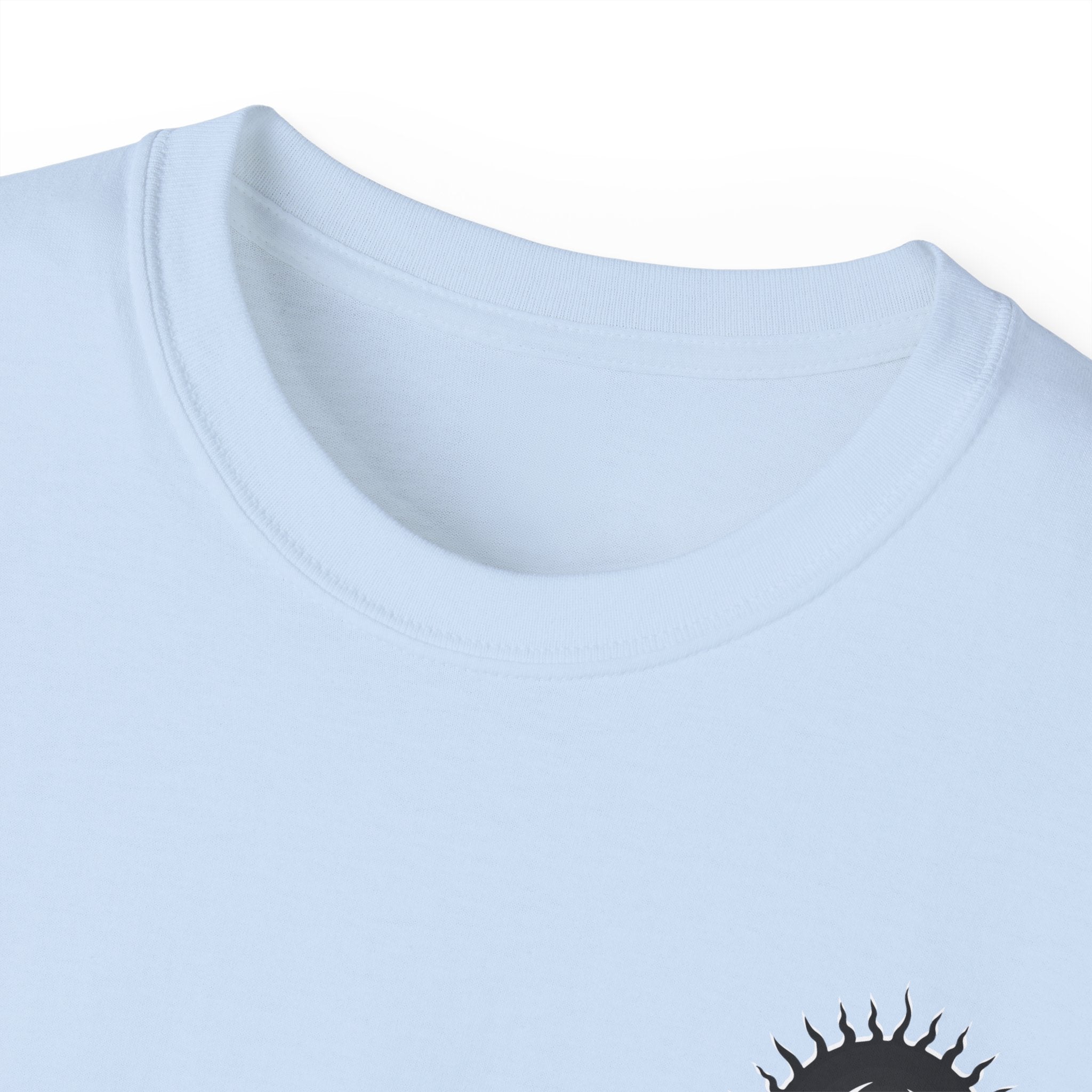 Live Among Demons - Unisex Cotton Tee (Back) - Damned Threads